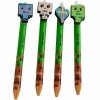 4 szt. WYMAZYWALNY DŁUGOPIS KOMPLET MINECRAFT KIDEA PIKSELE GAMING GAMER